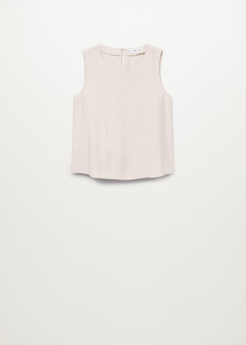 Flowy strap top
