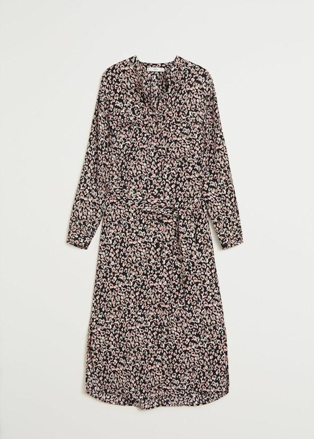 Animal print dress