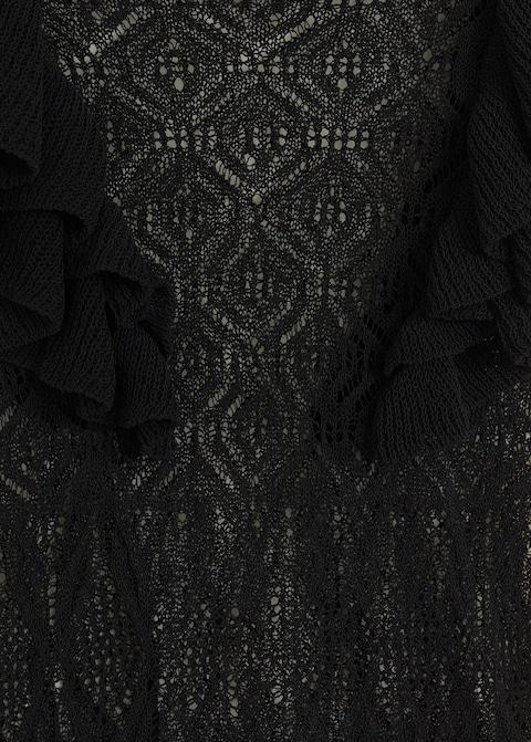 Ruffles lace top