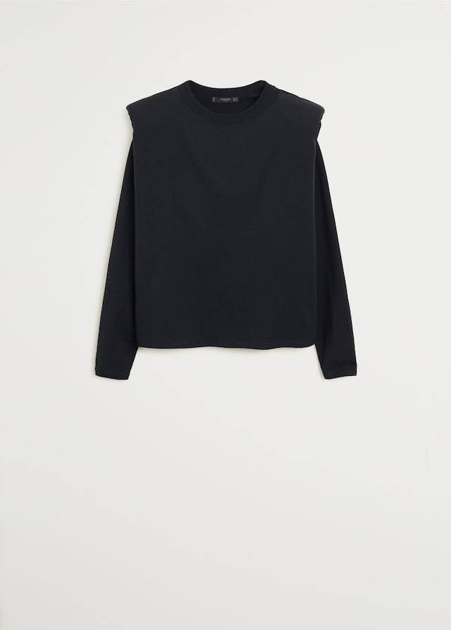 Shoulder pad t-shirt