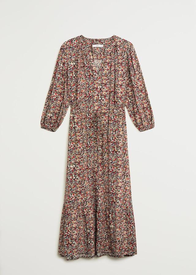 Floral print dress