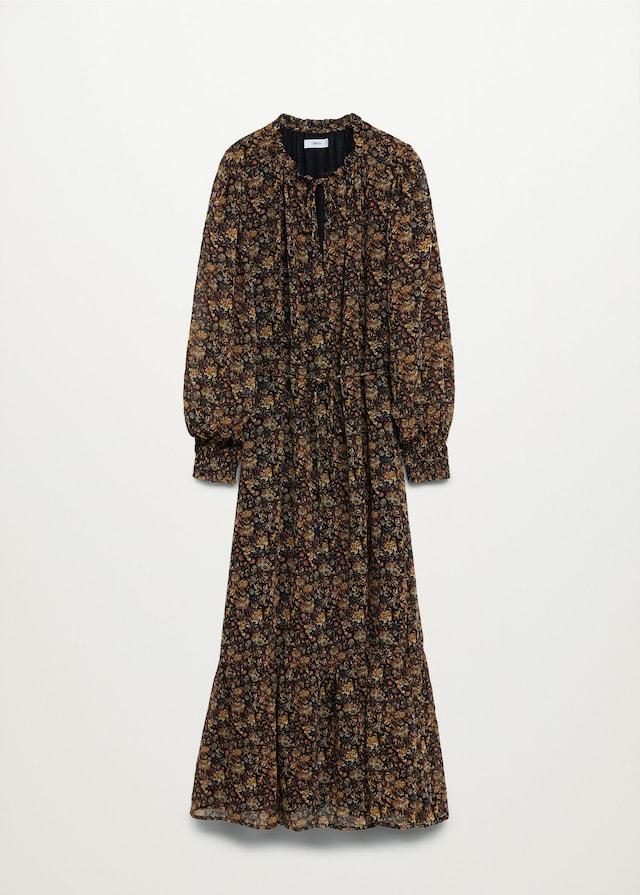 Printed long dress