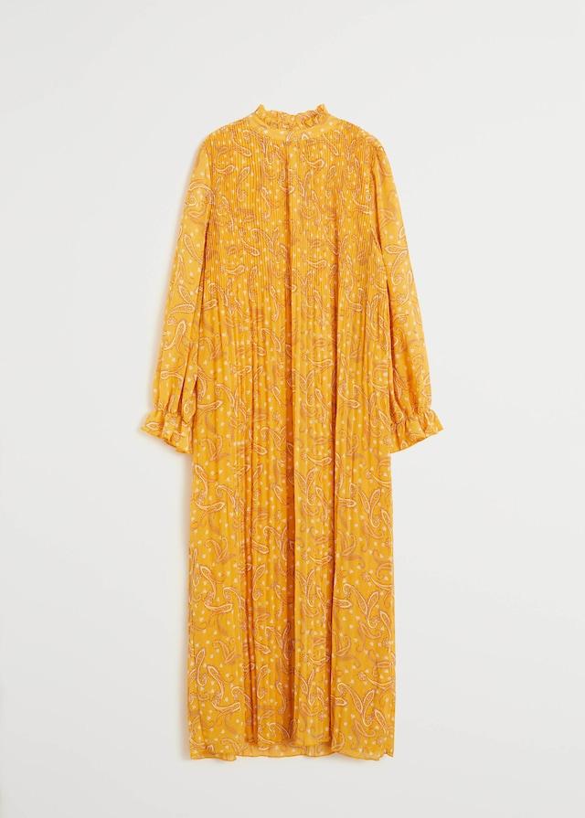 Paisley print dress
