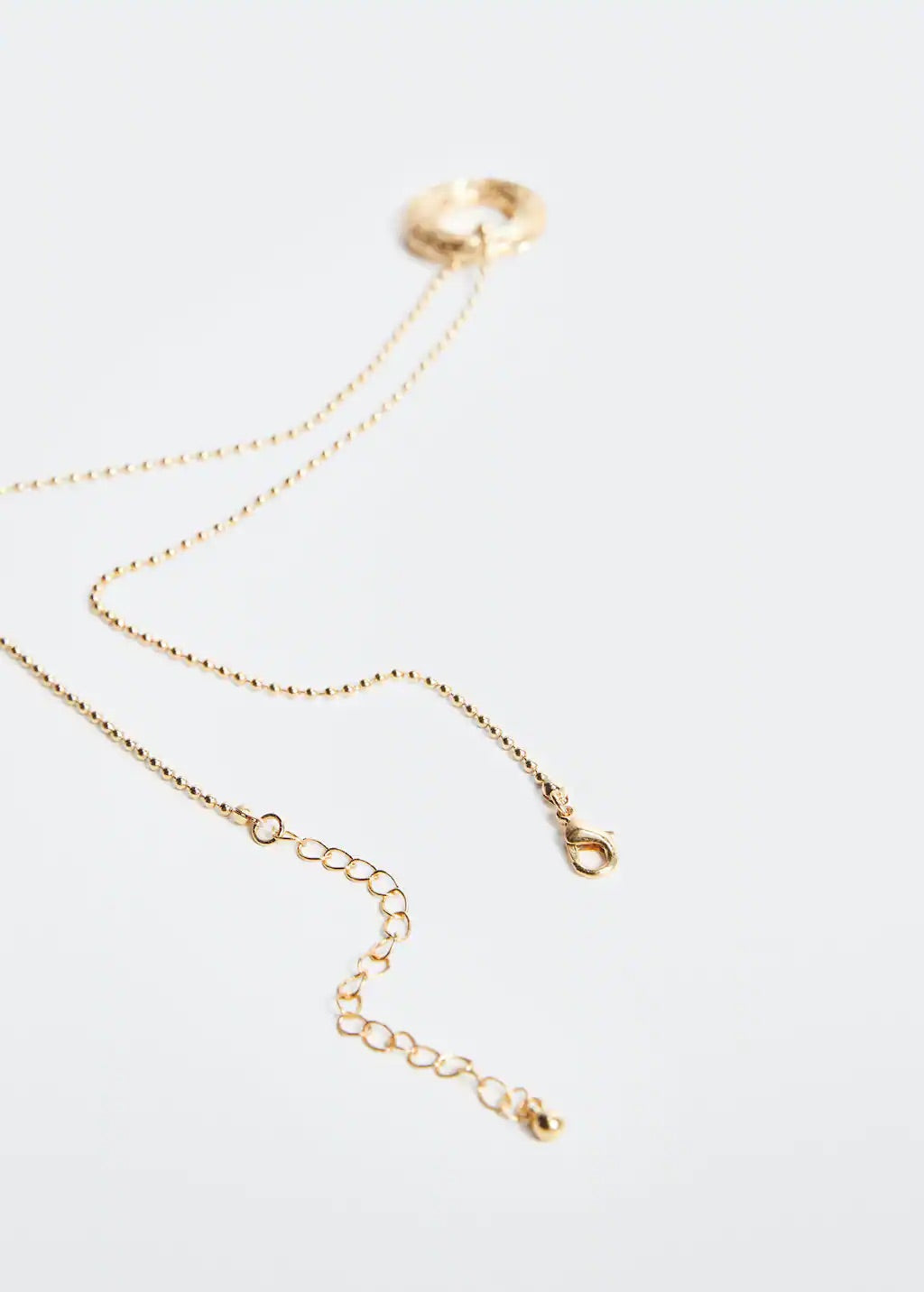 Geometric pendant necklace