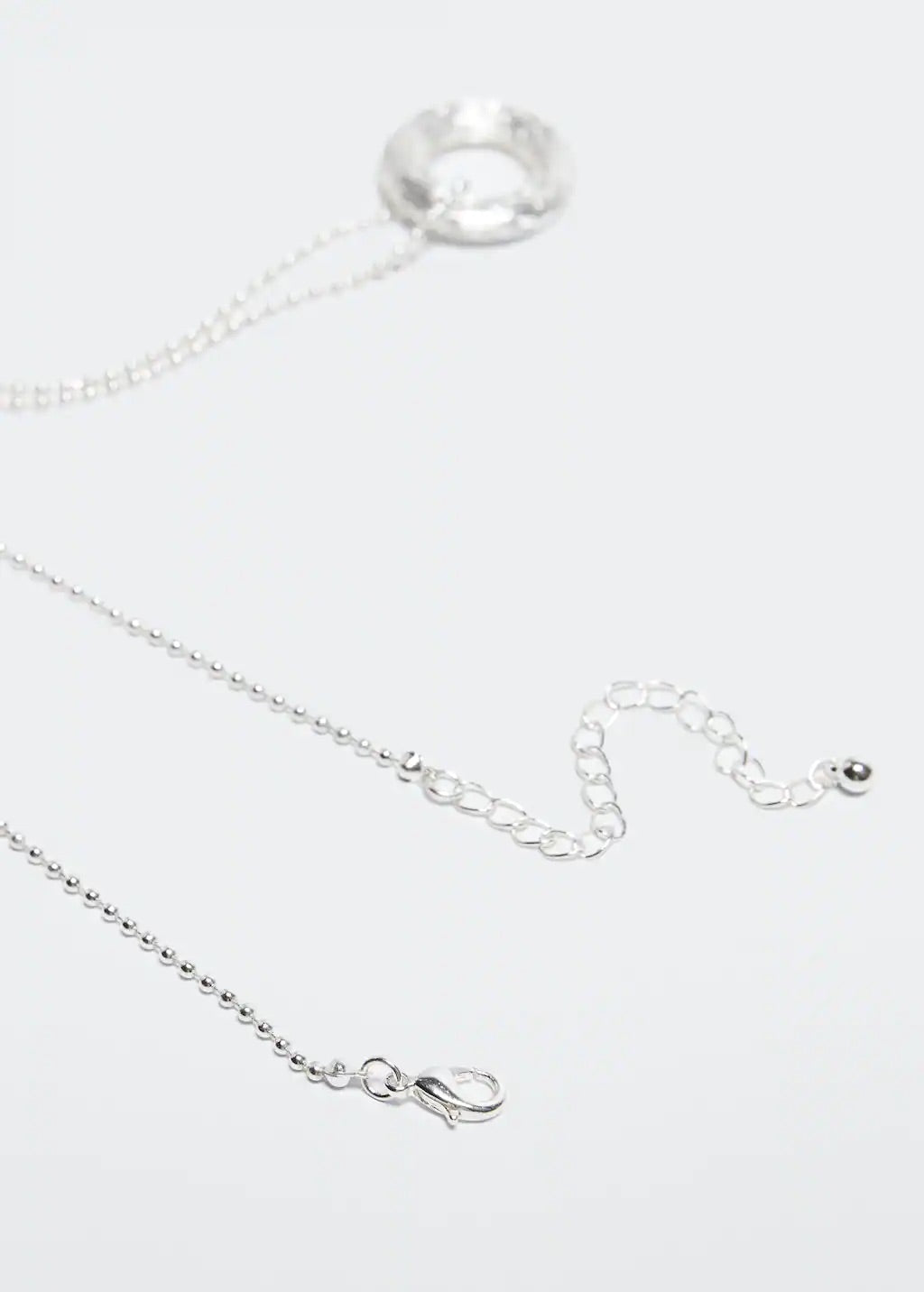 Geometric pendant necklace