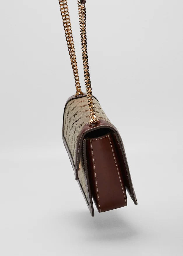 Chain jacquard bag