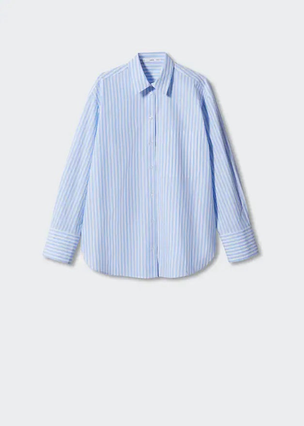 Oversize striped shirt