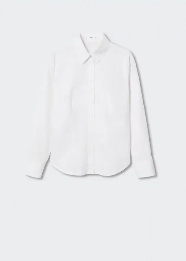 Essential cotton-blend shirt