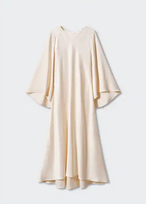 Flared sleeves dress