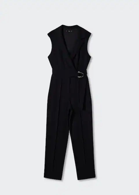 Belt wrap jumpsuit