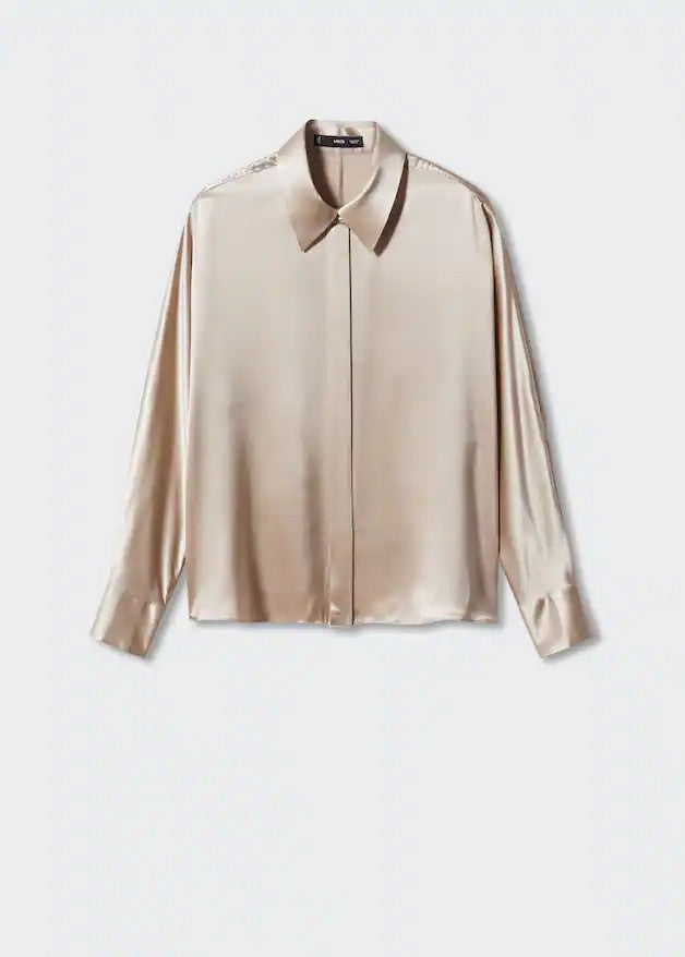 100% silk shirt