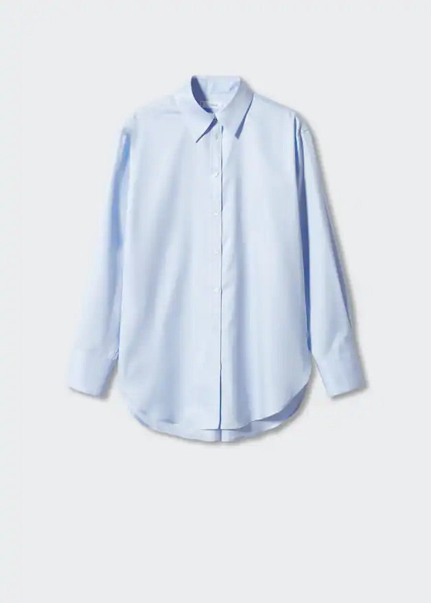 Oversize cotton shirt