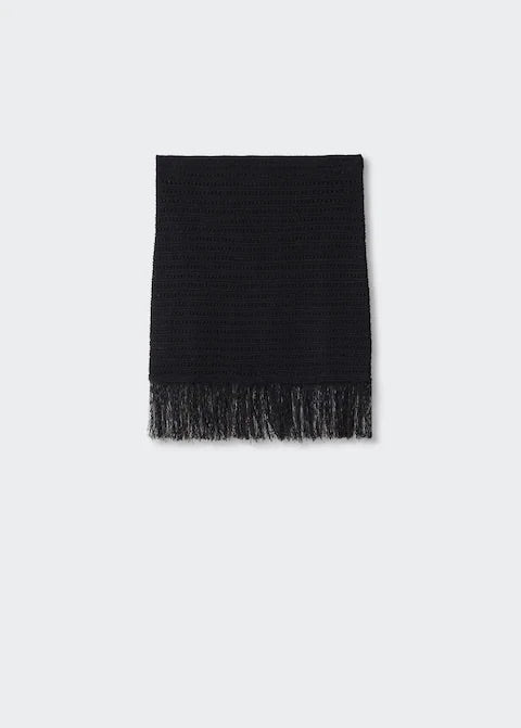 Fringed miniskirt