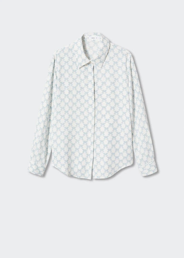 Buttoned flowy shirt
