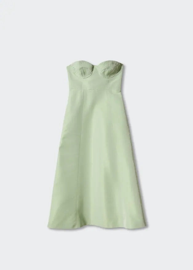 Flared corset dress