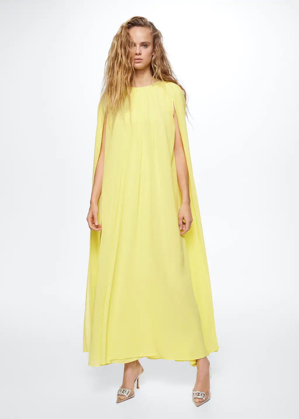 Sleeve slit dress