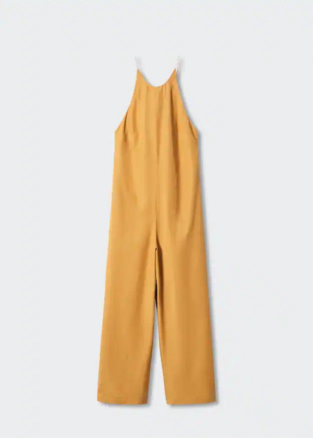 Open back jumpsuit