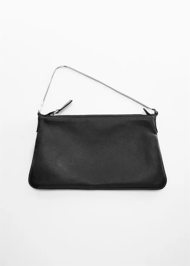 Chain leather bag