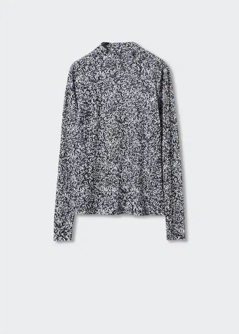 Printed long sleeve t-shirt