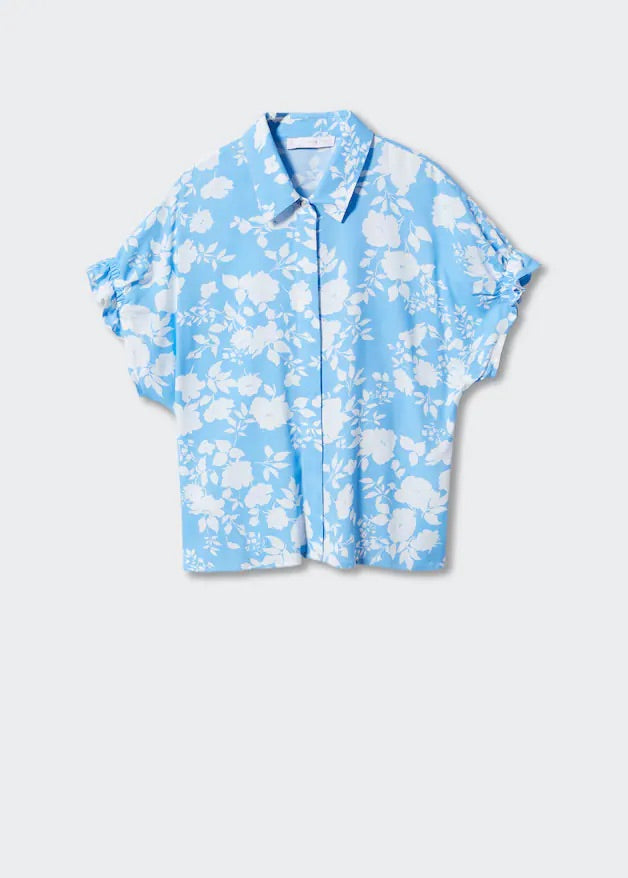 Flowers printed shirt