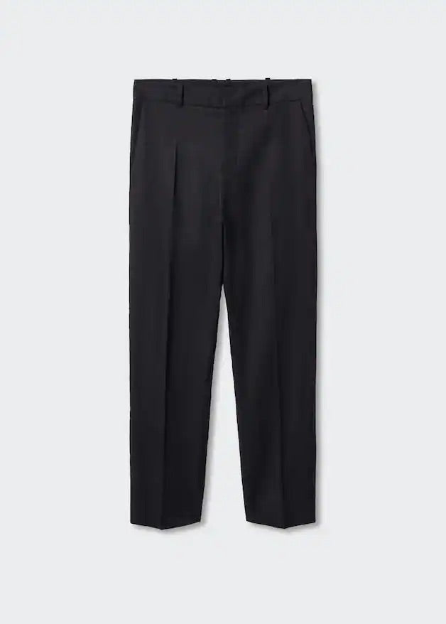100% linen suit trousers