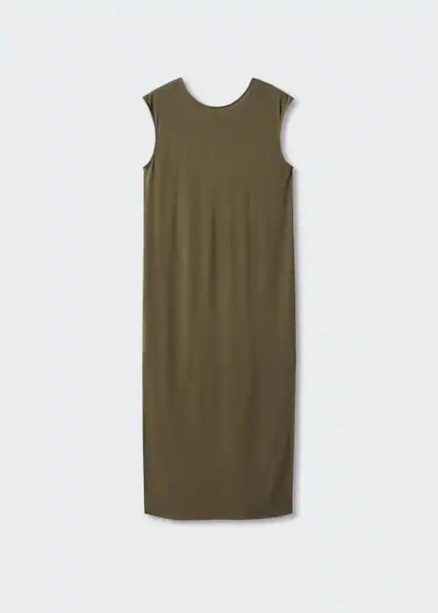 Modal slit dress