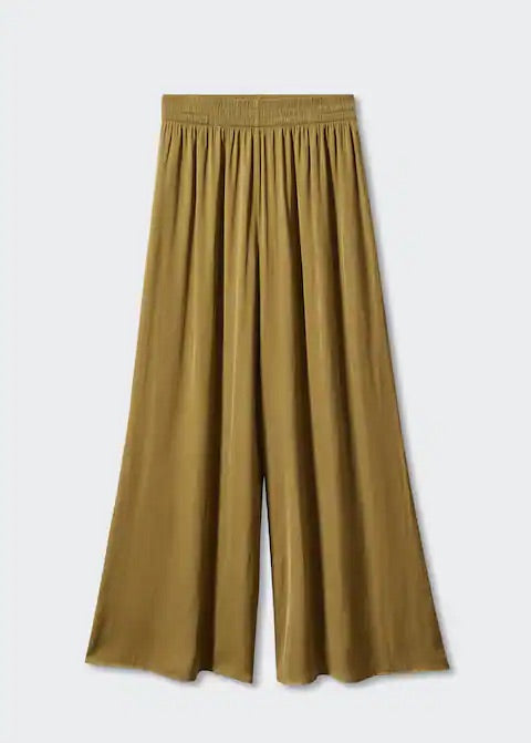 Low-rise palazzo trousers