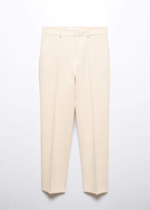 Straight suit trousers