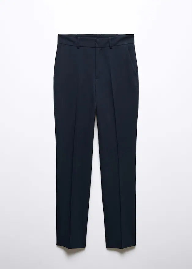 Straight suit trousers