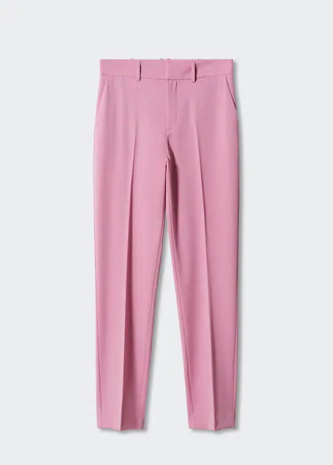 Straight suit trousers