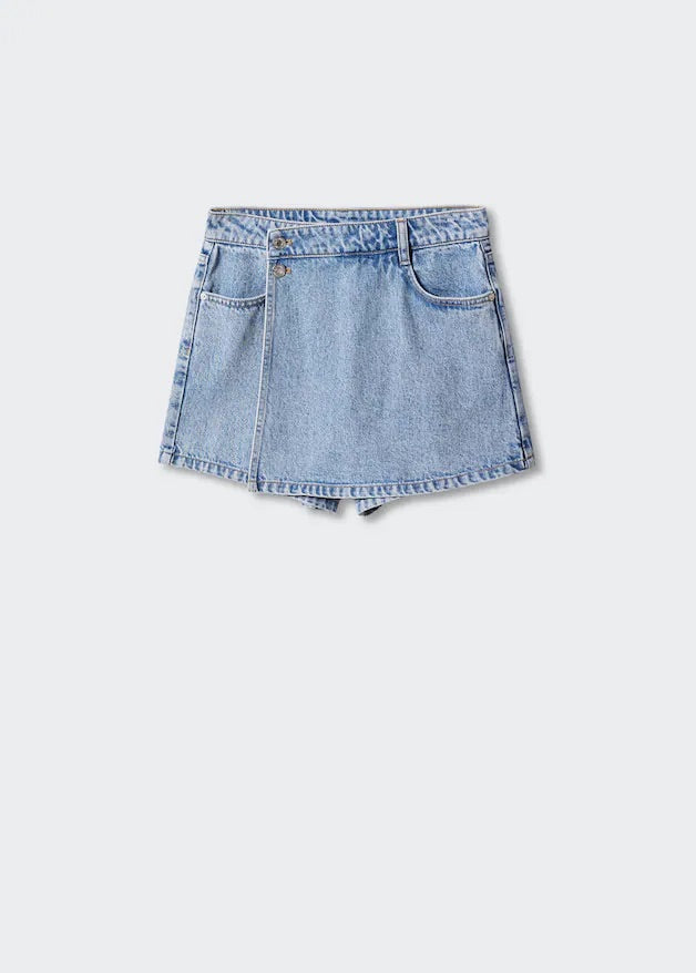 Denim culottes