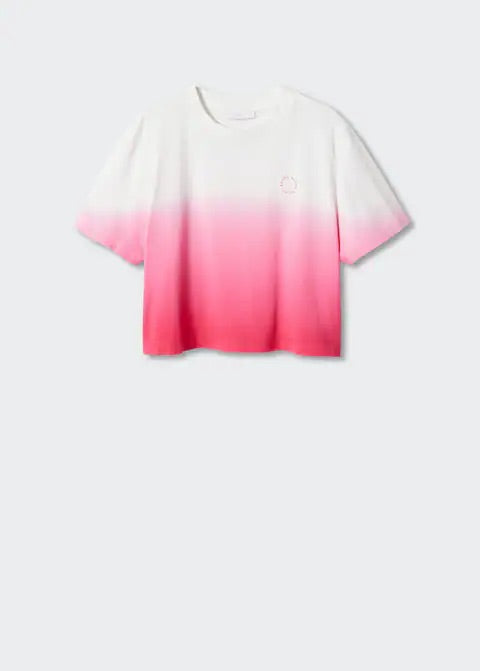 Cotton ombré t-shirt