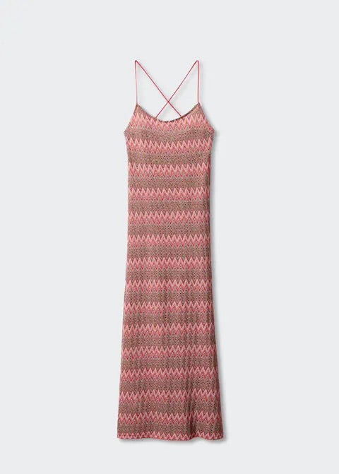 Geometric pattern dress
