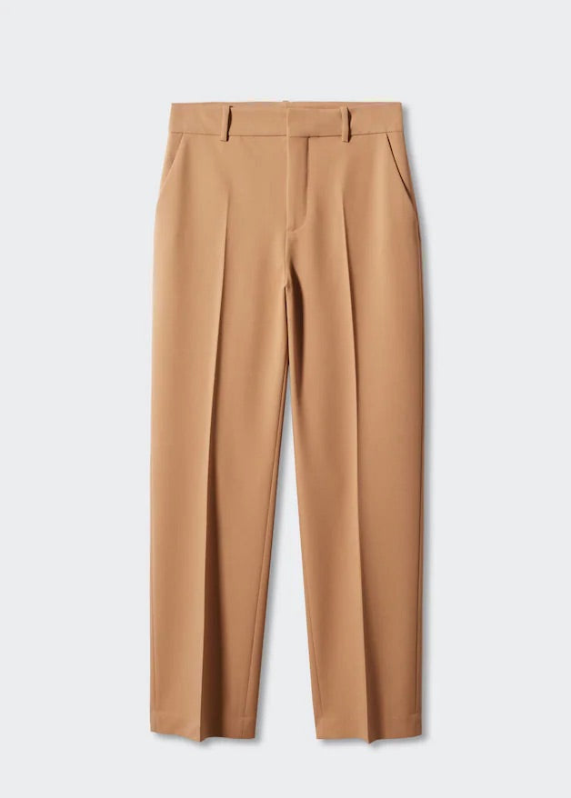 Straight suit trousers