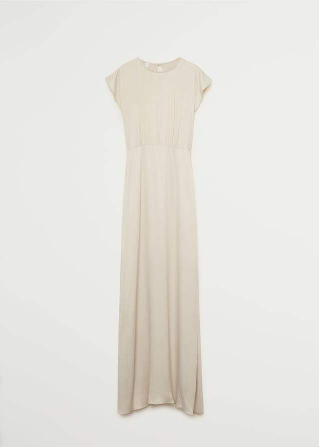 Lace back dress