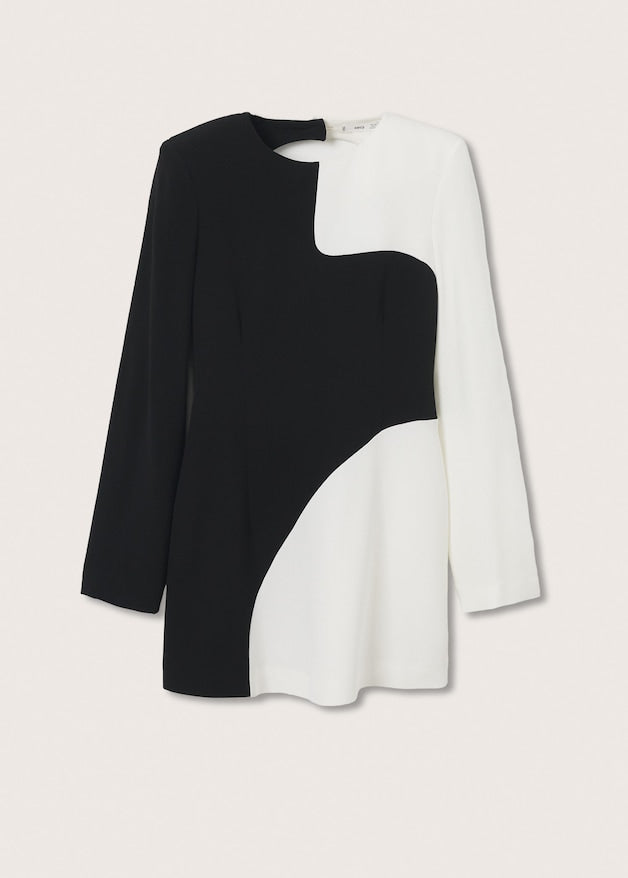 Cut-out back dress