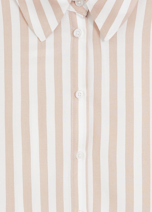 Printed flowy shirt
