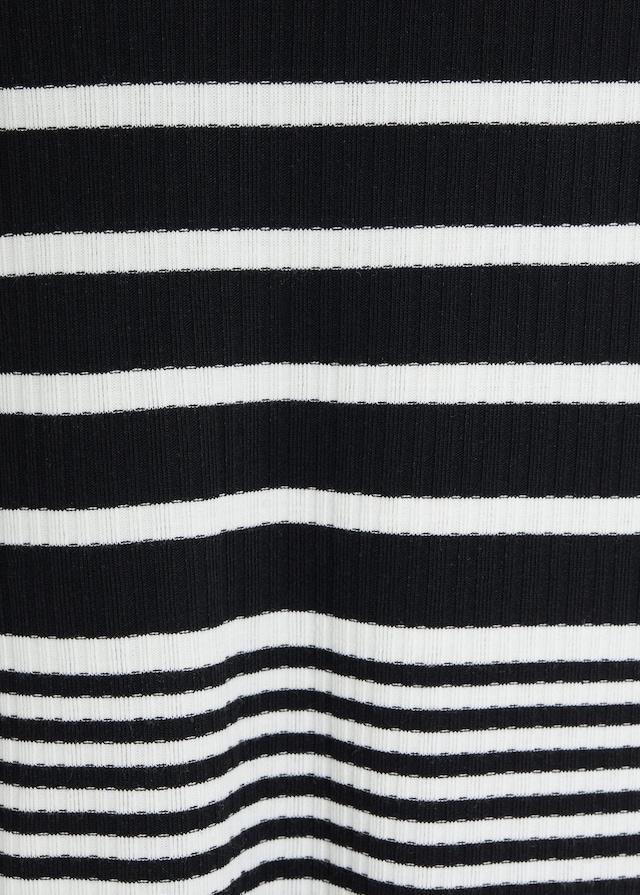 Ribbed knit sweater