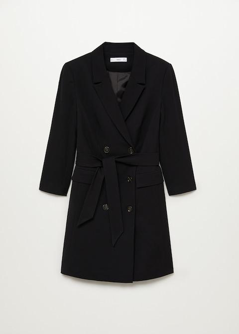 Belt wrap dress
