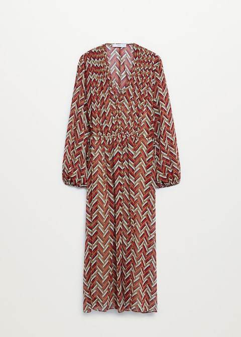 Ethnic print dress