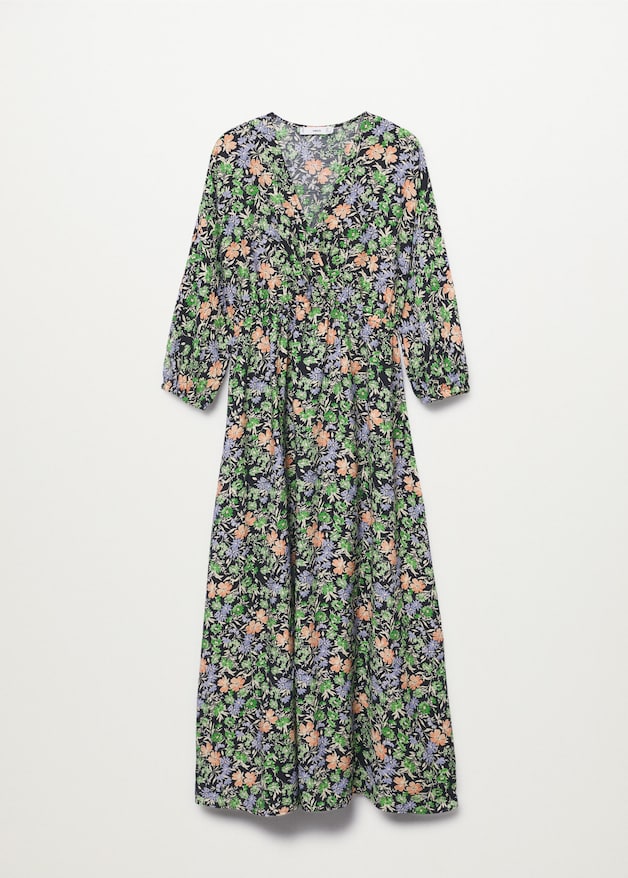 Floral print dress