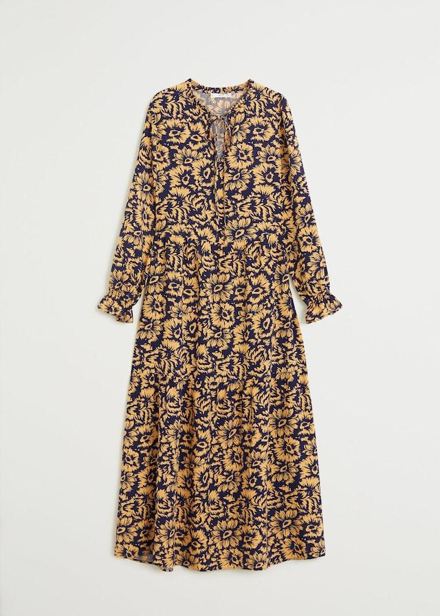 Printed long dress