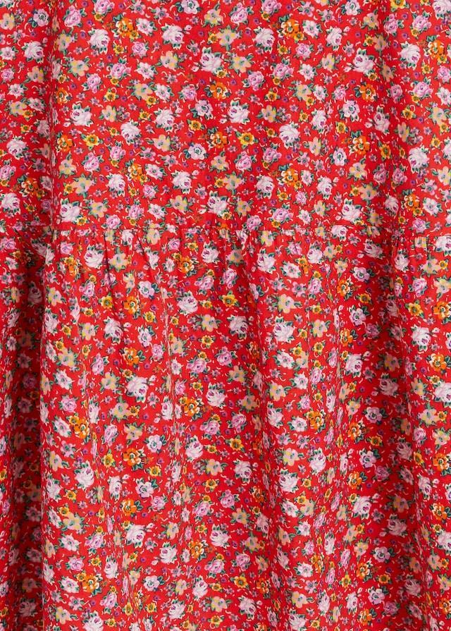 Floral cotton blouse