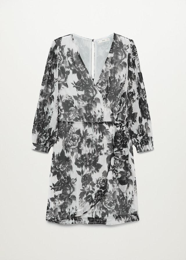 Flower print dress