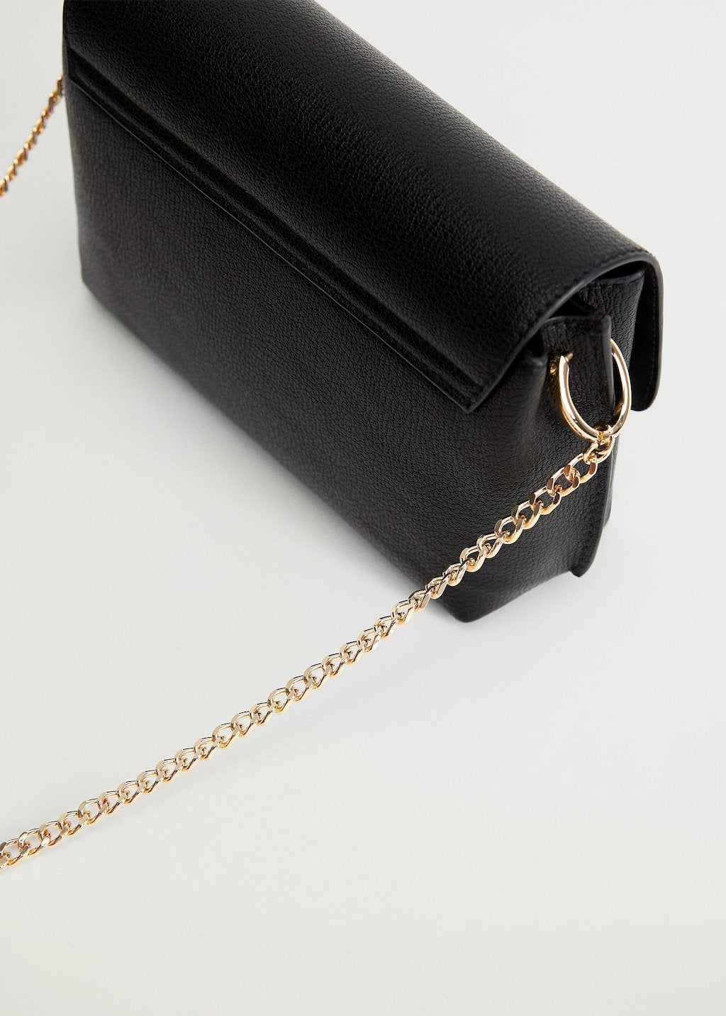 Buckled flap bag
