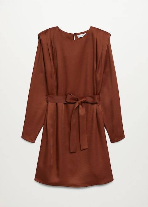 Shoulder pad dress