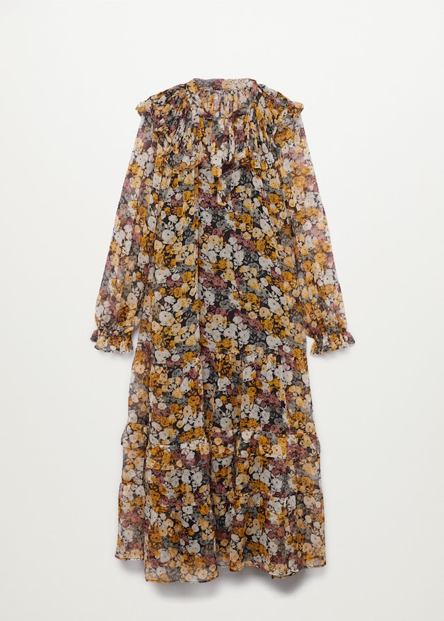 Floral print dress