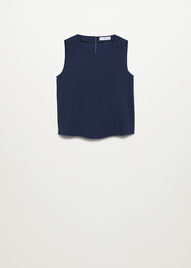 Flowy strap top