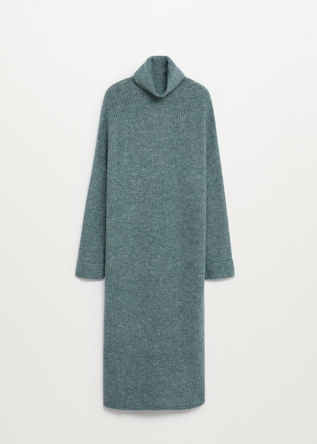 Ribbed midi dress