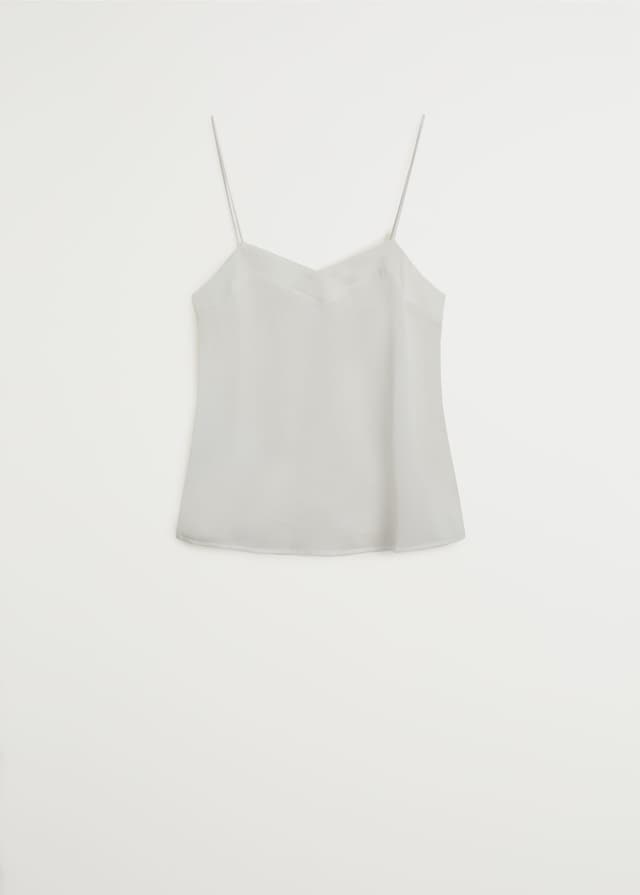 Satin top